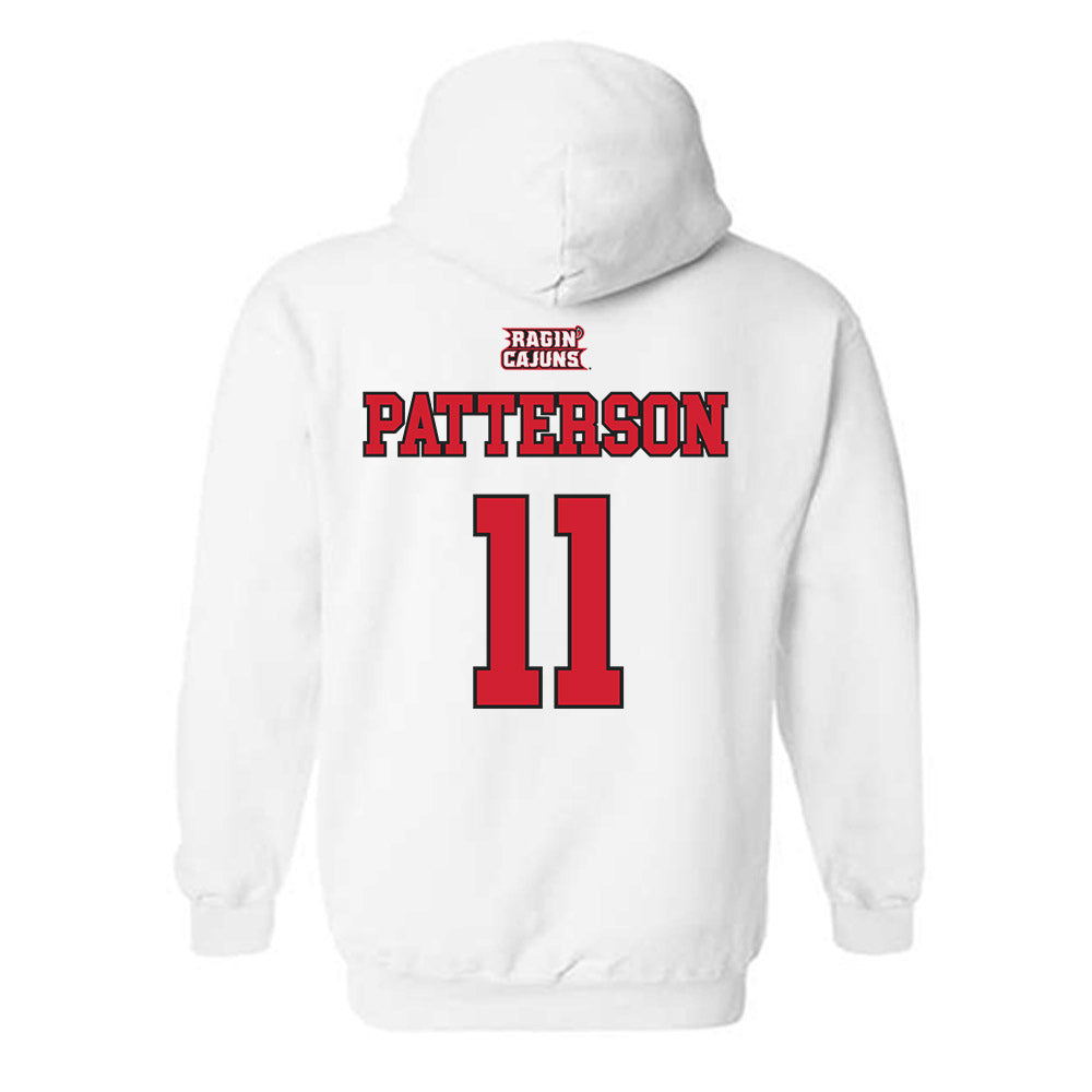 Louisiana - NCAA Women's Basketball : Arionna Patterson - Sports Shersey Hooded Sweatshirt-1