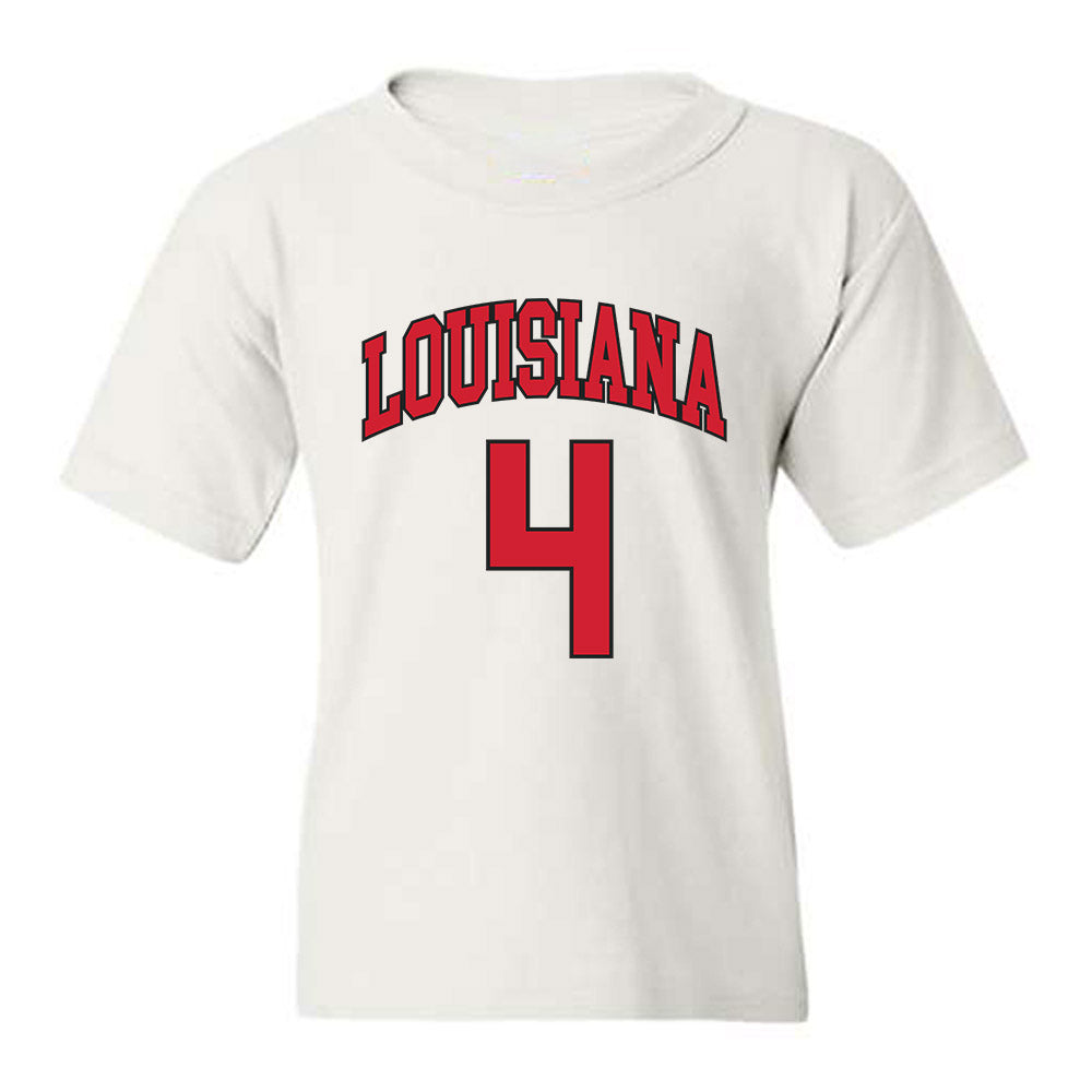 Louisiana - NCAA Women's Basketball : Jazmyne Jackson - Sports Shersey Youth T-Shirt-0