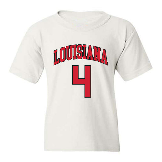 Louisiana - NCAA Women's Basketball : Jazmyne Jackson - Sports Shersey Youth T-Shirt-0