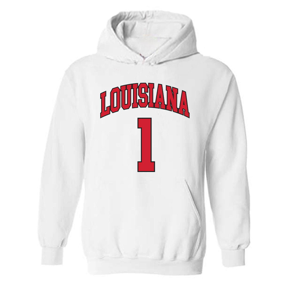 Louisiana - NCAA Women's Basketball : Kahlen Norris - Sports Shersey Hooded Sweatshirt-0