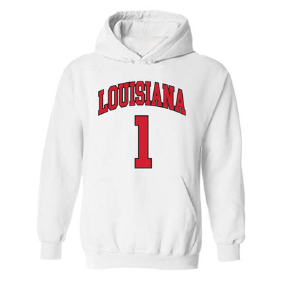 Louisiana - NCAA Women's Basketball : Kahlen Norris - Sports Shersey Hooded Sweatshirt-0