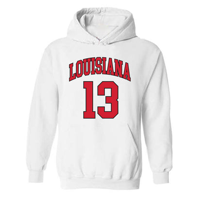 Louisiana - NCAA Women's Basketball : Bianca Silva - Sports Shersey Hooded Sweatshirt-0