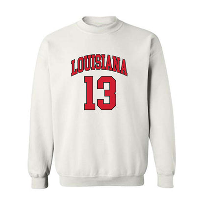 Louisiana - NCAA Women's Basketball : Bianca Silva - Sports Shersey Crewneck Sweatshirt-0