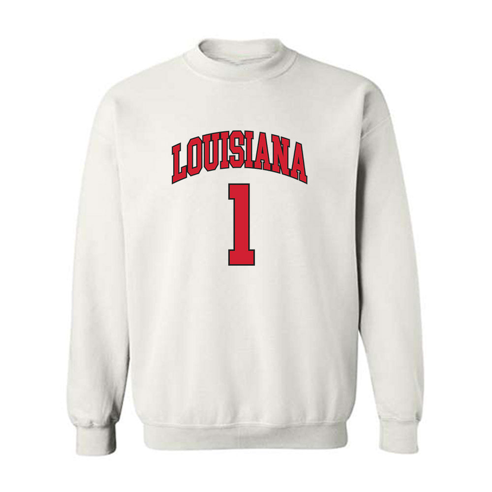 Louisiana - NCAA Women's Basketball : Kahlen Norris - Sports Shersey Crewneck Sweatshirt-0