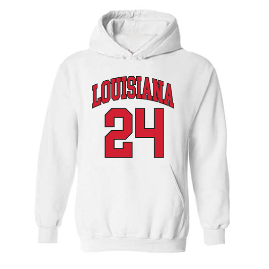 Louisiana - NCAA Women's Basketball : Mikaylah Manley - Sports Shersey Hooded Sweatshirt-0