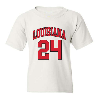 Louisiana - NCAA Women's Basketball : Mikaylah Manley - Sports Shersey Youth T-Shirt-0