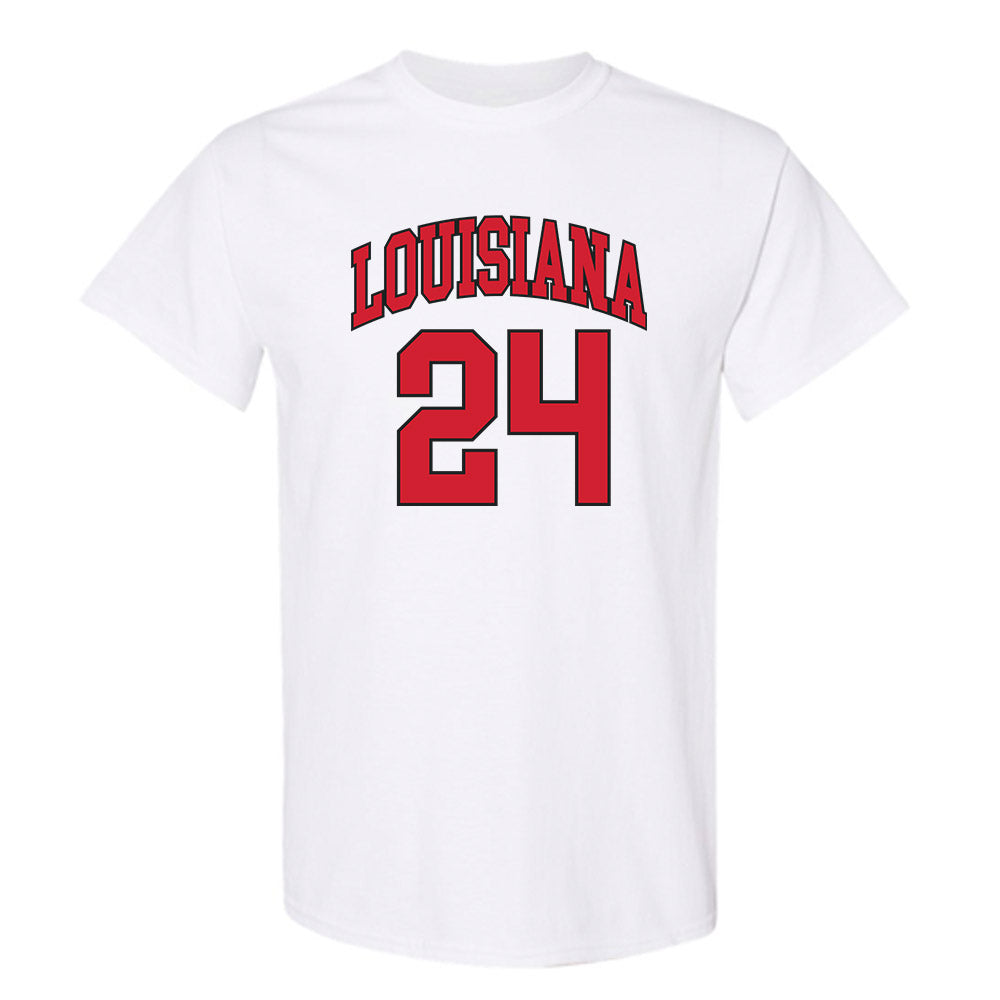 Louisiana - NCAA Women's Basketball : Mikaylah Manley - Sports Shersey T-Shirt-0