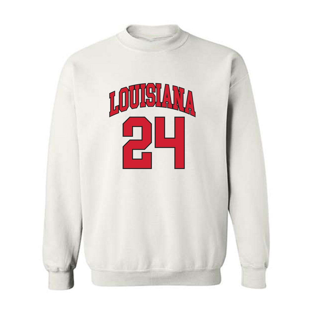 Louisiana - NCAA Women's Basketball : Mikaylah Manley - Sports Shersey Crewneck Sweatshirt-0