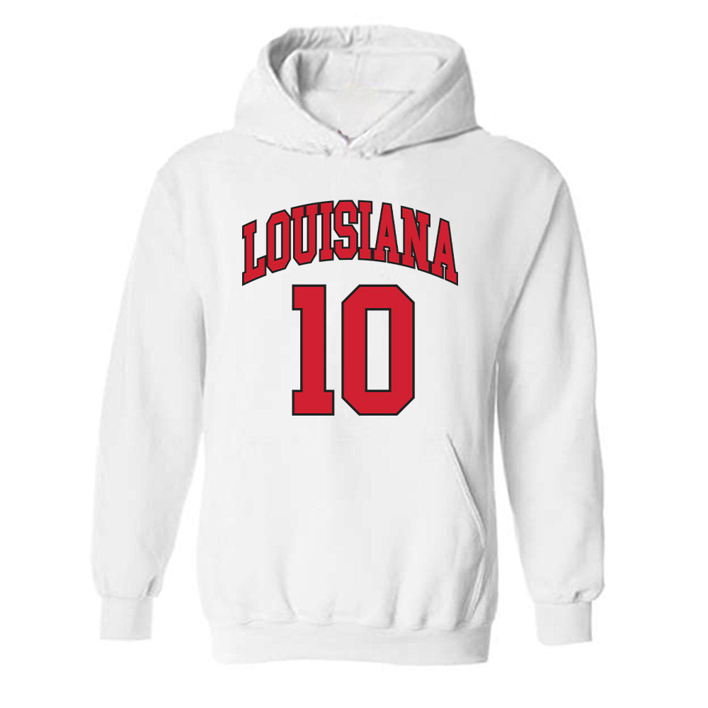 Louisiana - NCAA Women's Basketball : Marina Artero - Sports Shersey Hooded Sweatshirt-0
