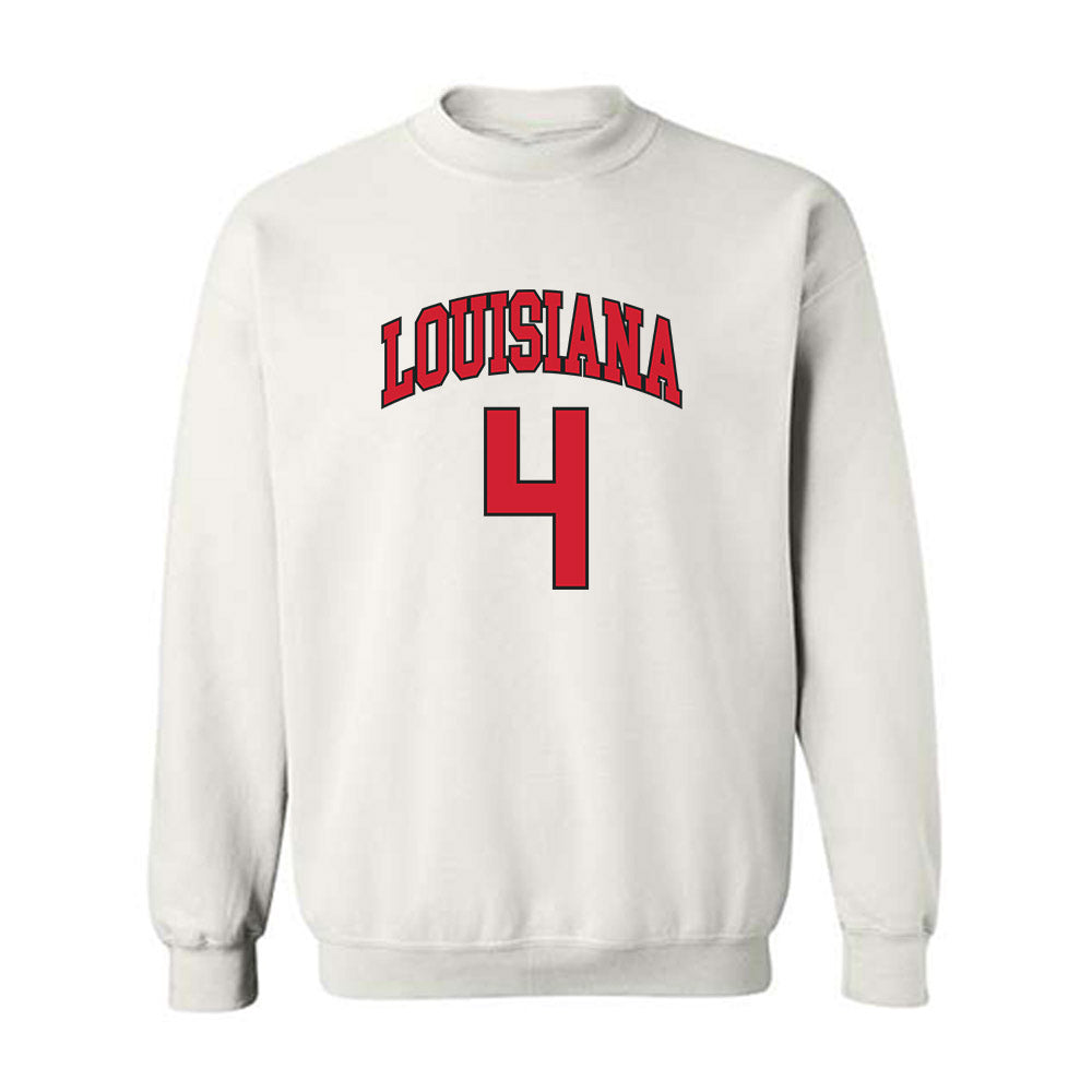 Louisiana - NCAA Women's Basketball : Jazmyne Jackson - Sports Shersey Crewneck Sweatshirt-0