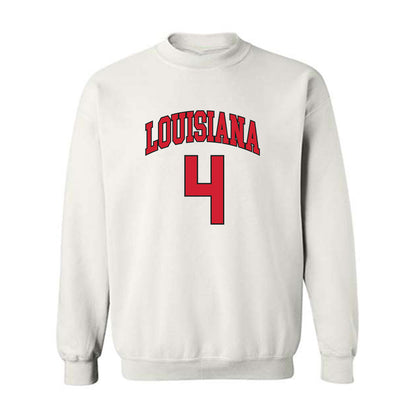 Louisiana - NCAA Women's Basketball : Jazmyne Jackson - Sports Shersey Crewneck Sweatshirt-0