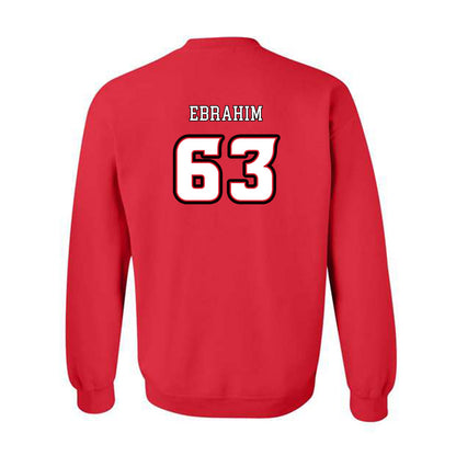 Louisiana - NCAA Football : Ryan Ebrahim - Generic Shersey Crewneck Sweatshirt