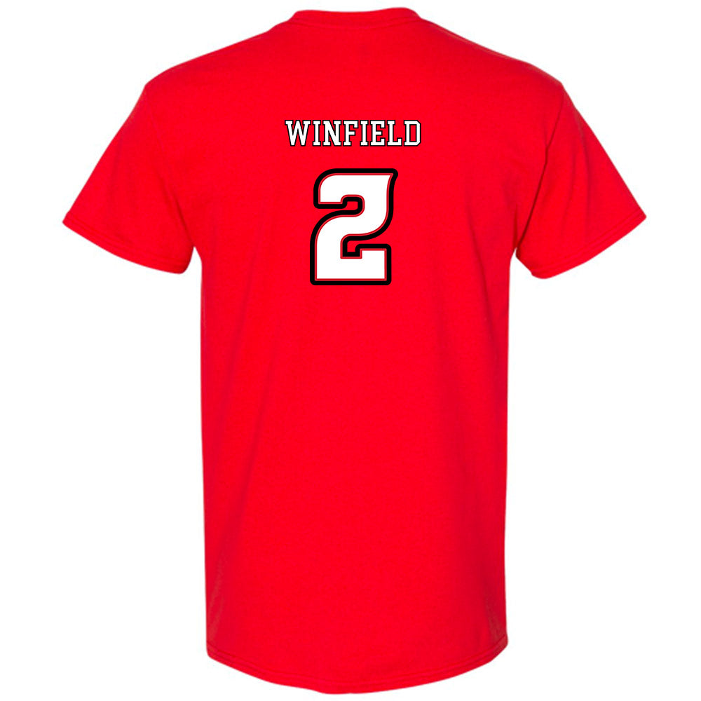 Louisiana - NCAA Football : Lunch Winfield - Generic Shersey T-Shirt