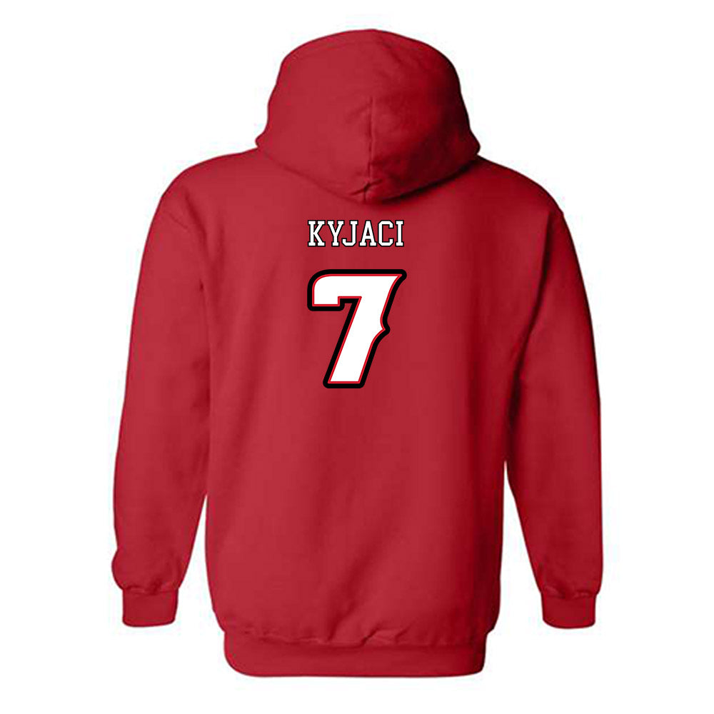Louisiana - NCAA Men's Tennis : Samuel Kyjaci - Generic Shersey Hooded Sweatshirt