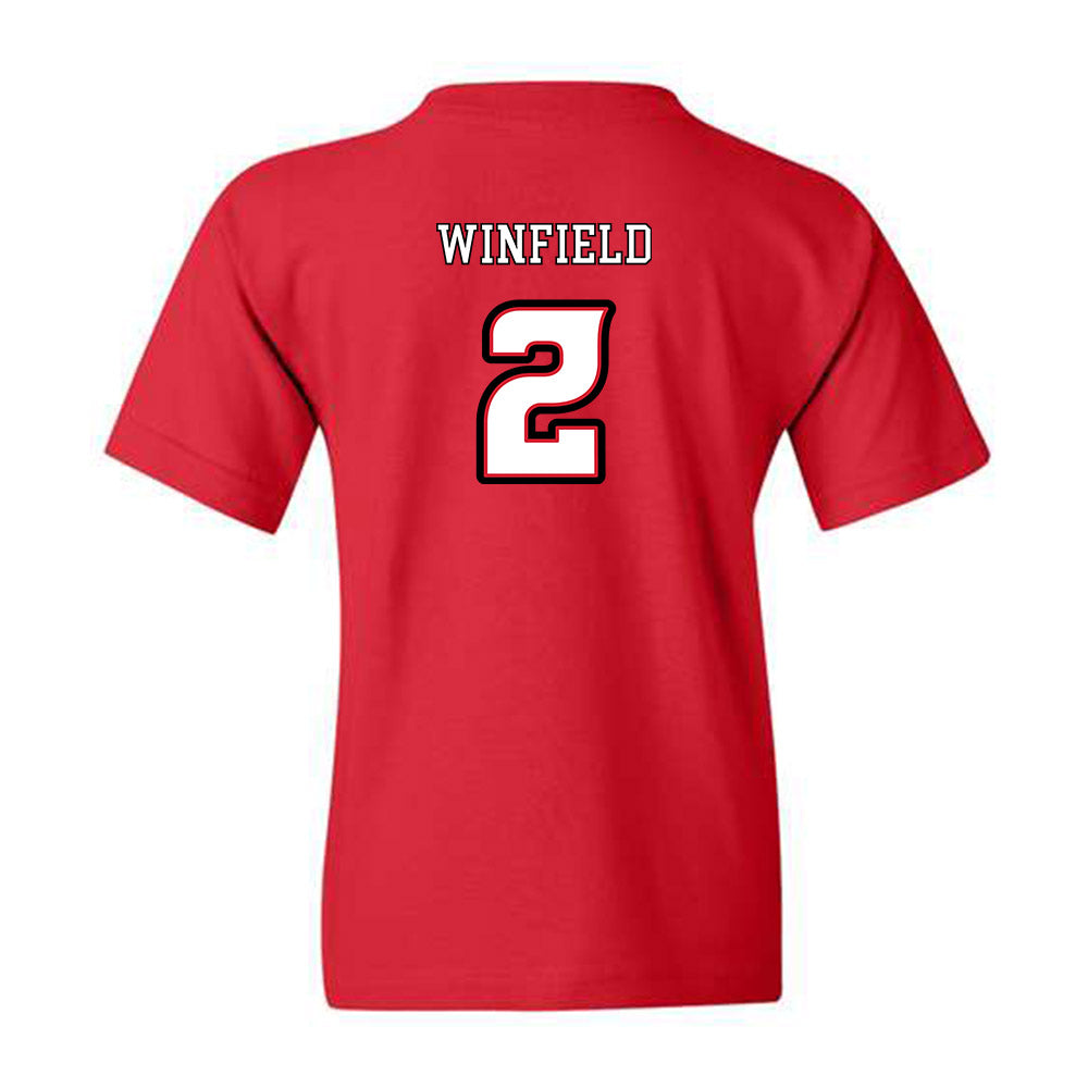 Louisiana - NCAA Football : Lunch Winfield - Generic Shersey Youth T-Shirt