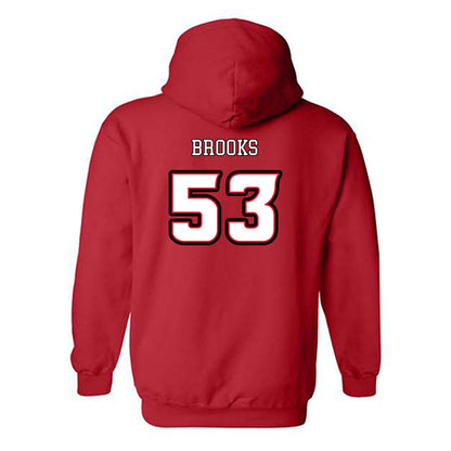 Louisiana - NCAA Baseball : Murphy Brooks - Generic Shersey Hooded Sweatshirt