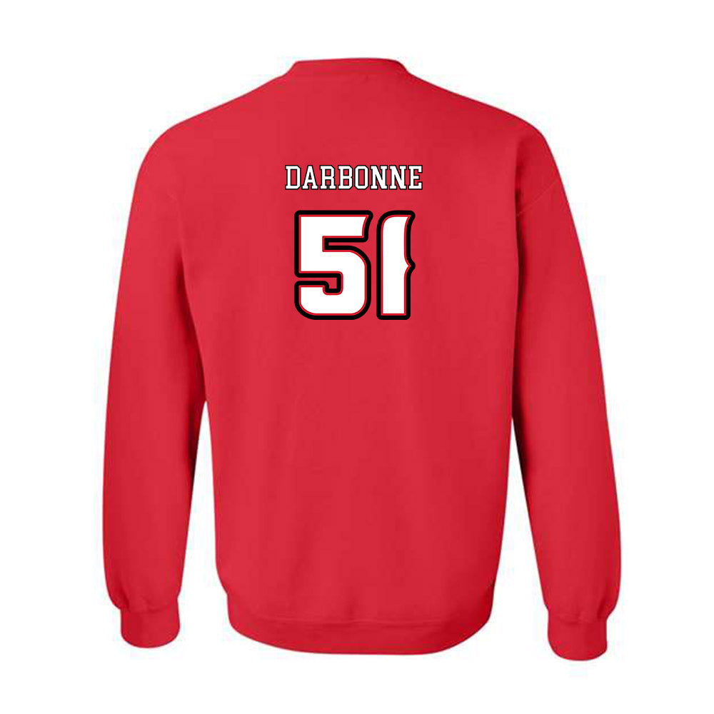 Louisiana - NCAA Football : Hayden Darbonne - Generic Shersey Crewneck Sweatshirt-1