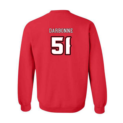 Louisiana - NCAA Football : Hayden Darbonne - Generic Shersey Crewneck Sweatshirt-1
