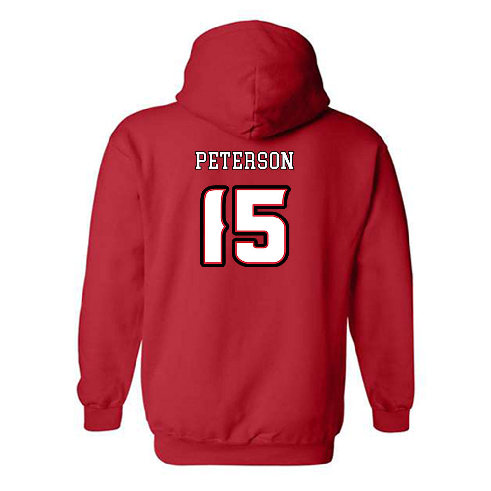 Louisiana - NCAA Football : Ja'Marian Peterson - Generic Shersey Hooded Sweatshirt