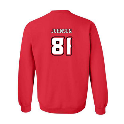 Louisiana - NCAA Football : Jaydon Johnson - Generic Shersey Crewneck Sweatshirt