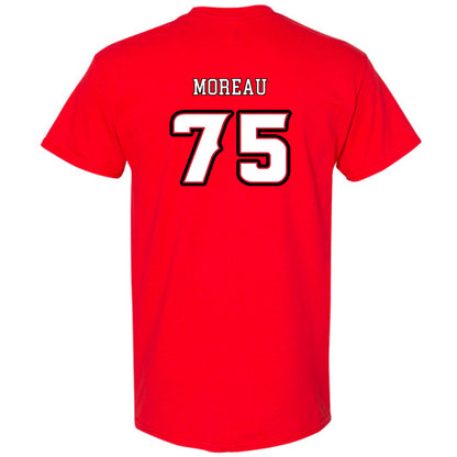 Louisiana - NCAA Football : Kaden Moreau - Generic Shersey T-Shirt