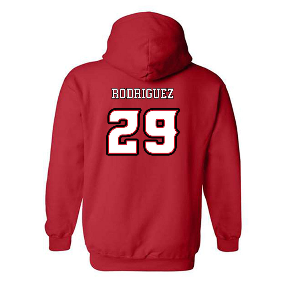 Louisiana - NCAA Baseball : Blaze Rodriguez - Generic Shersey Hooded Sweatshirt-1