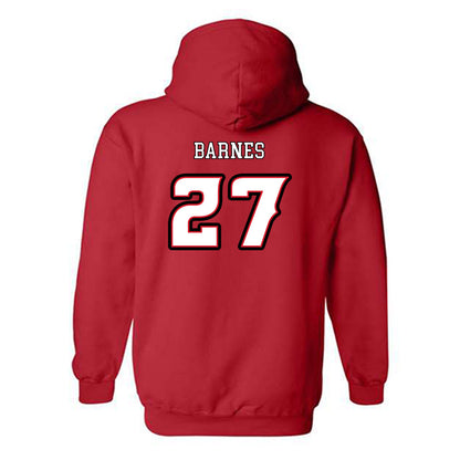 Louisiana - NCAA Football : Key'Savalyn Barnes - Generic Shersey Hooded Sweatshirt
