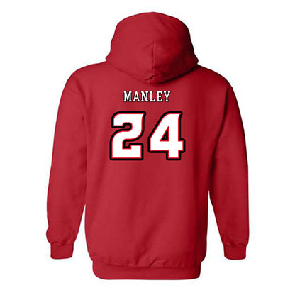 Louisiana - NCAA Women's Basketball : Mikaylah Manley - Generic Shersey Hooded Sweatshirt-1