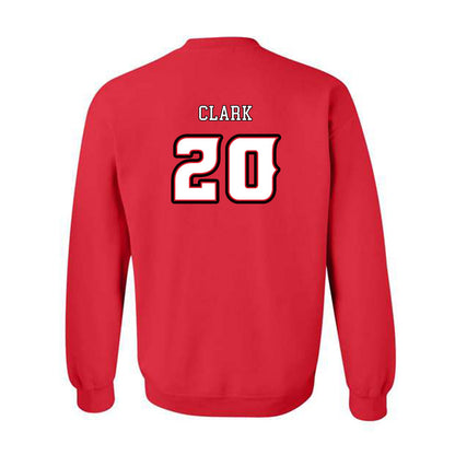 Louisiana - NCAA Football : Jalen Clark - Generic Shersey Crewneck Sweatshirt