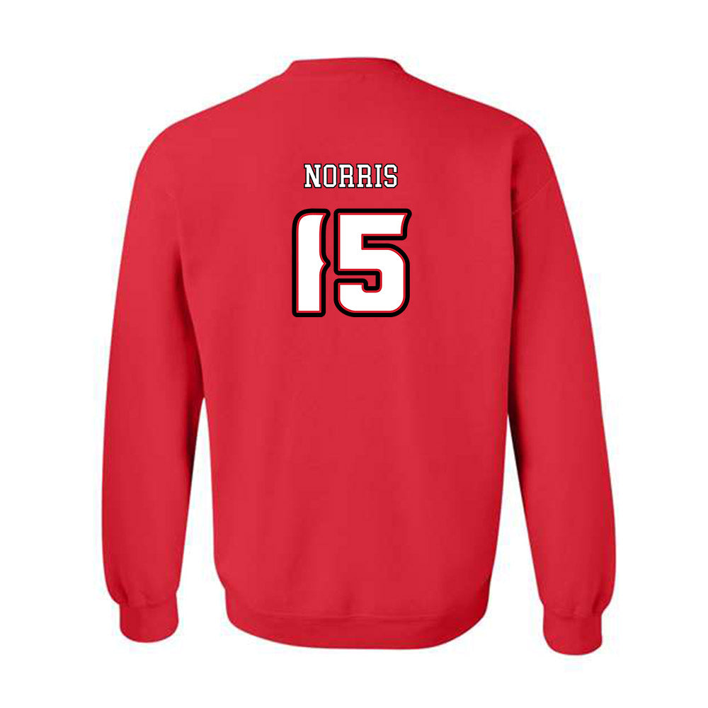 Louisiana - NCAA Football : Jacorian Norris - Generic Shersey Crewneck Sweatshirt-1