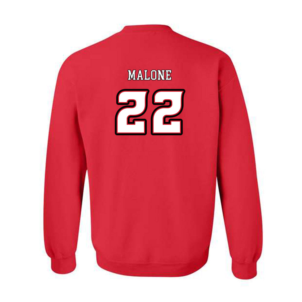 Louisiana - NCAA Football : Kevin Malone - Generic Shersey Crewneck Sweatshirt-1