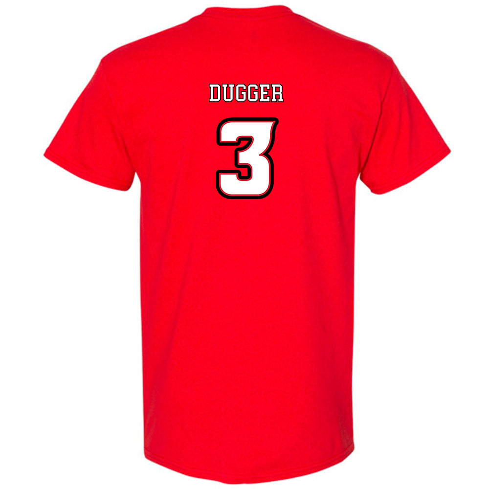 Louisiana - NCAA Football : Jaden Dugger - Generic Shersey T-Shirt-1