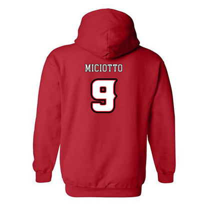 Louisiana - NCAA Women's Volleyball : Kylie Rhyan Miciotto - Generic Shersey Hooded Sweatshirt-1
