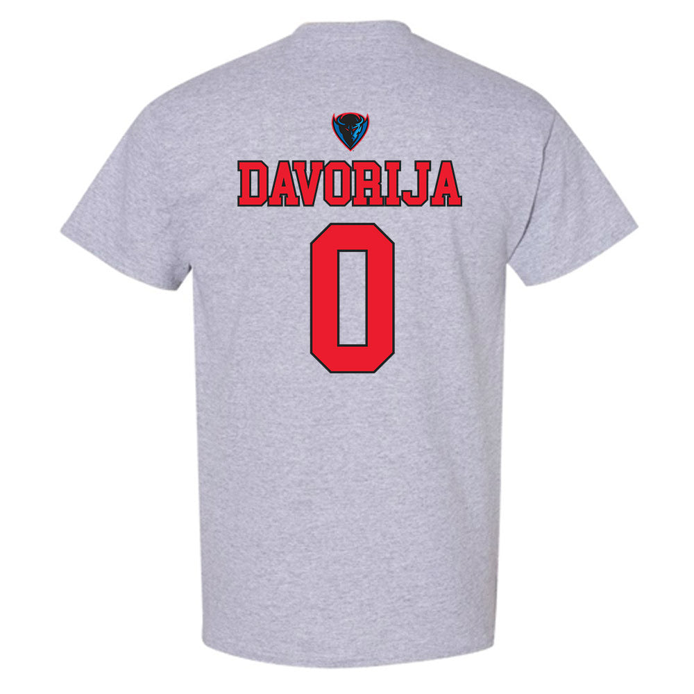 DePaul - NCAA Women's Basketball : Gina Davorija - Sports Shersey T-Shirt-1