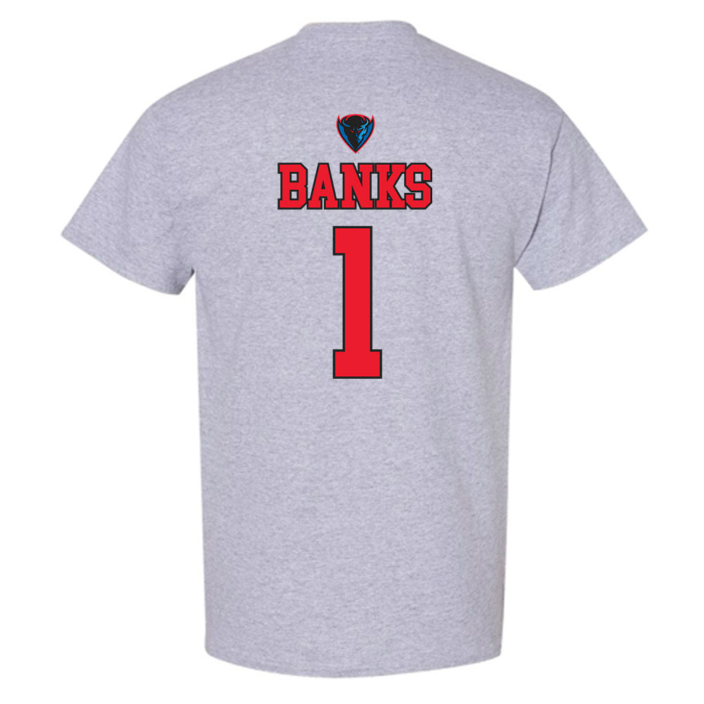 DePaul - NCAA Men's Basketball : Kaleb Banks - Sports Shersey T-Shirt-1