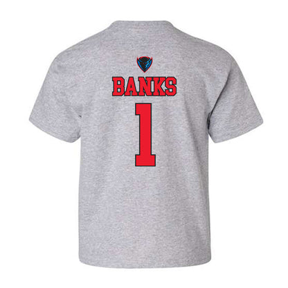 DePaul - NCAA Men's Basketball : Kaleb Banks - Sports Shersey Youth T-Shirt-1