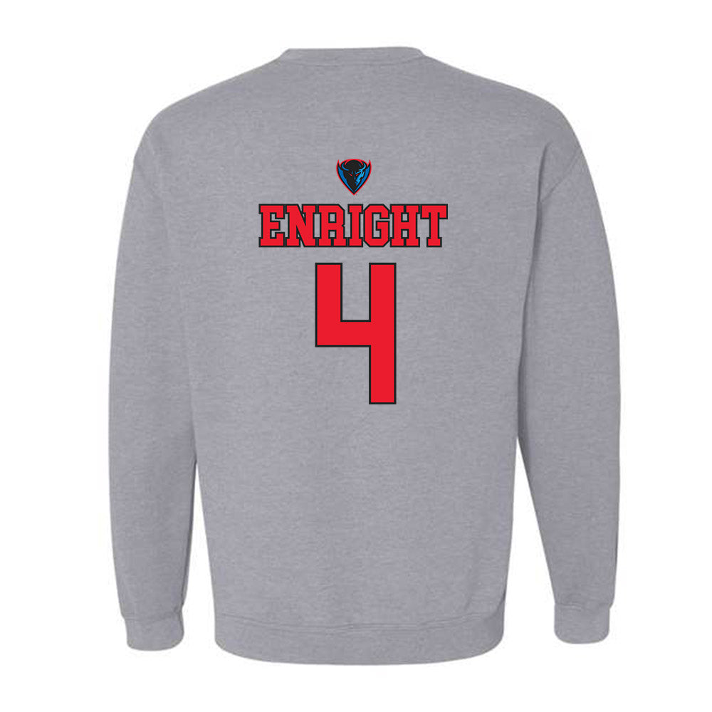 DePaul - NCAA Men's Basketball : Conor Enright - Crewneck Sweatshirt