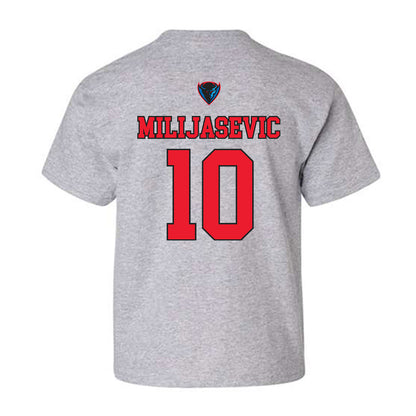 DePaul - NCAA Men's Basketball : Ilija Milijasevic - Sports Shersey Youth T-Shirt-1