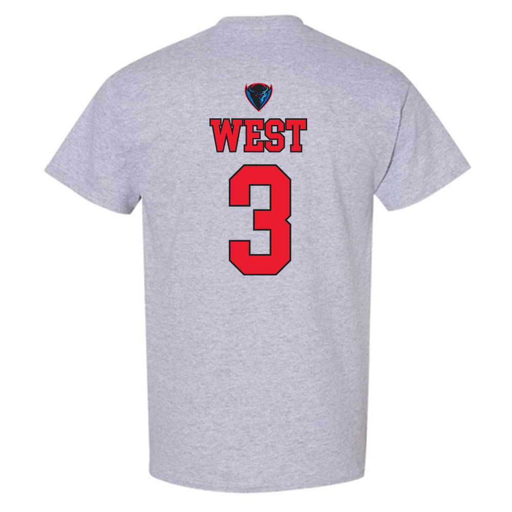 DePaul - NCAA Women's Basketball : Alayna West - Sports Shersey T-Shirt-1