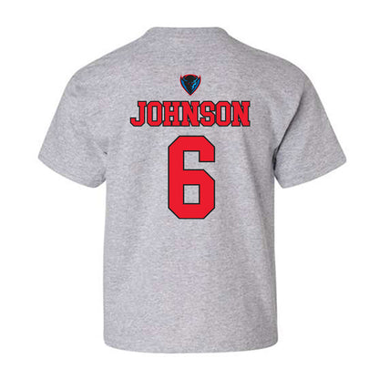 DePaul - NCAA Men's Basketball : Jonas Johnson - Sports Shersey Youth T-Shirt-1