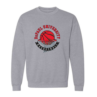 DePaul - NCAA Men's Basketball : Nate Kasher - Sports Shersey Crewneck Sweatshirt