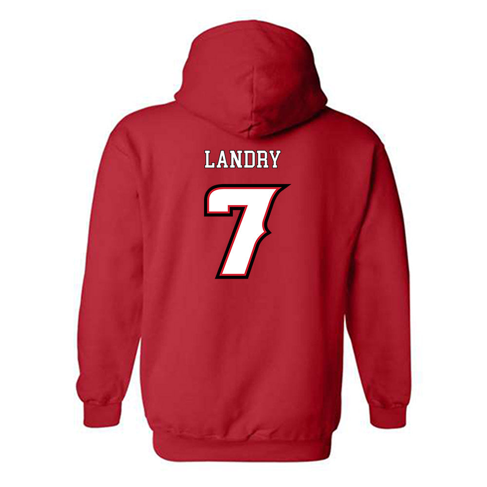 Louisiana - NCAA Men's Basketball : Christian Landry - Hooded Sweatshirt