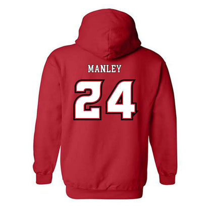 Louisiana - NCAA Women's Basketball : Mikaylah Manley - Generic Sports Shersey Hooded Sweatshirt-1