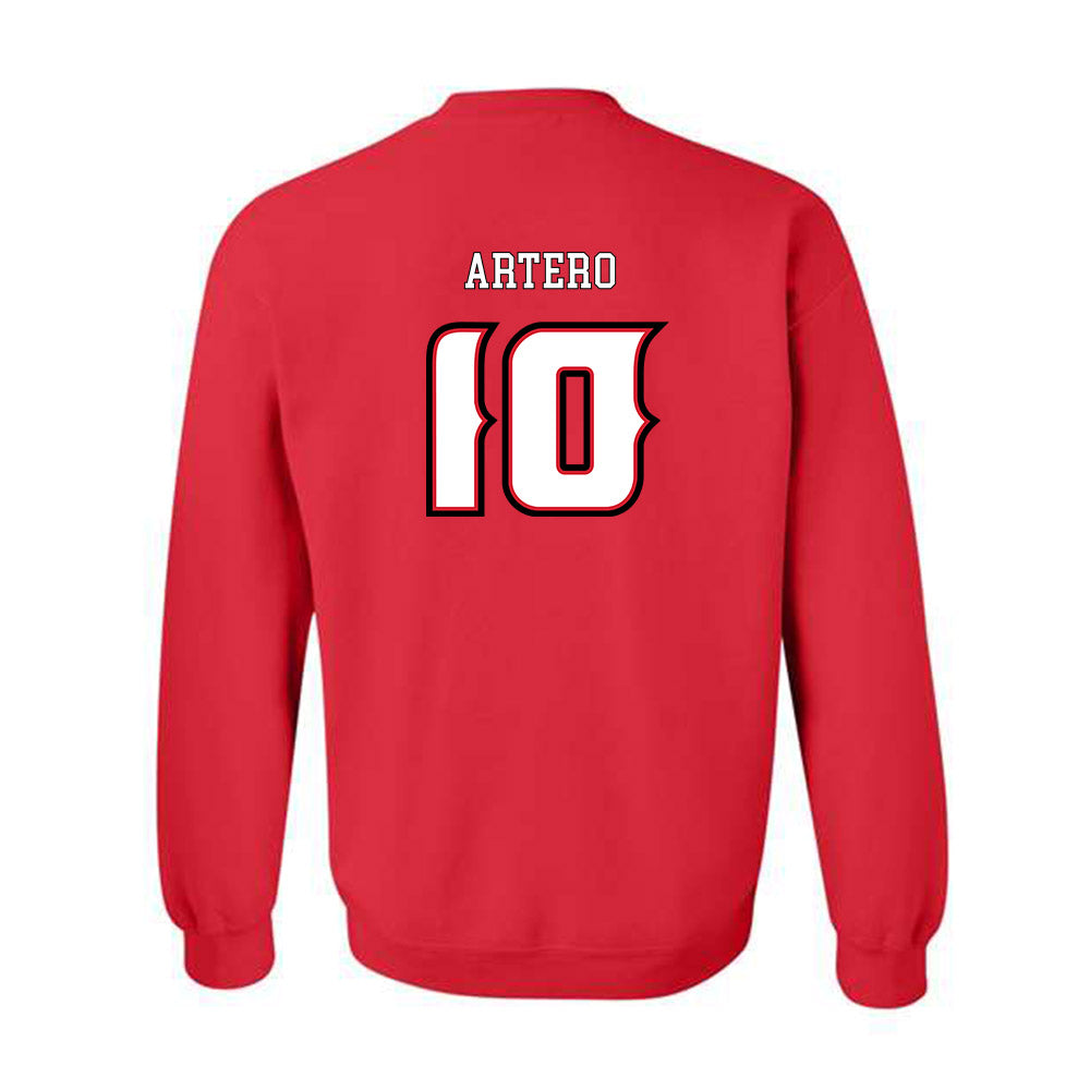 Louisiana - NCAA Women's Basketball : Marina Artero - Generic Sports Shersey Crewneck Sweatshirt-1