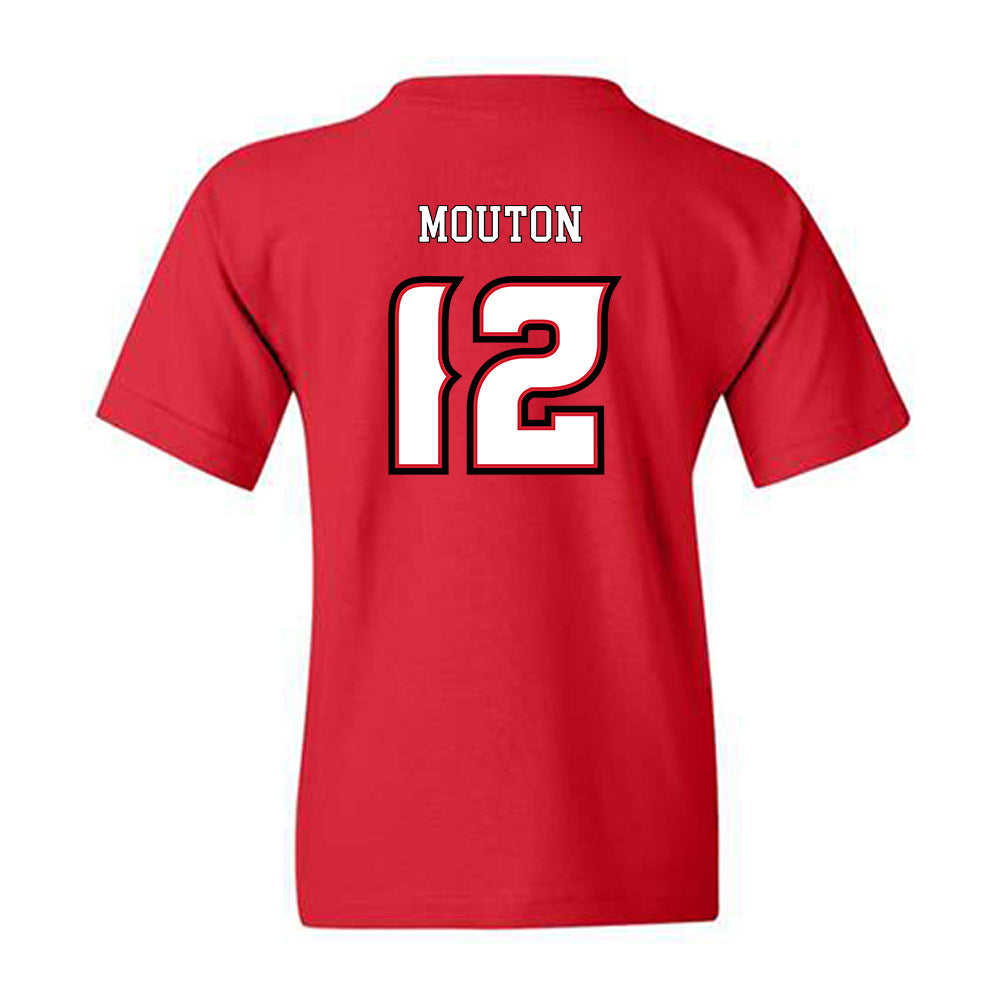 Louisiana - NCAA Men's Basketball : Michael Mouton - Generic Sports Shersey Youth T-Shirt-1