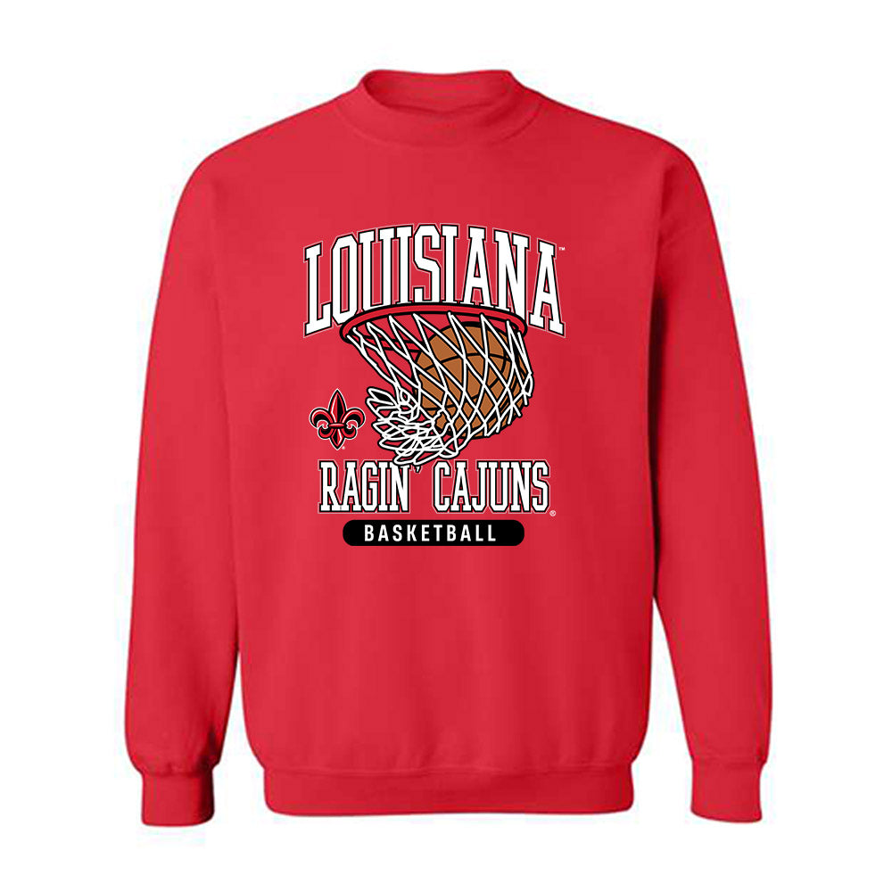 Louisiana - NCAA Men's Basketball : Christian Landry - Generic Sports Shersey Crewneck Sweatshirt-0
