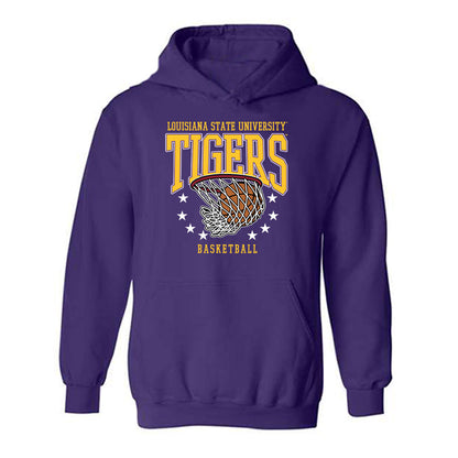 LSU - NCAA Men's Basketball : Robert Miller - Sports Shersey Hooded Sweatshirt