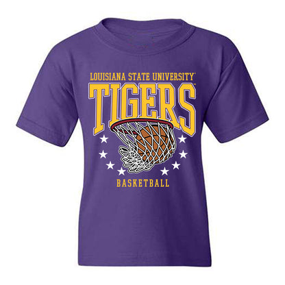 LSU - NCAA Women's Basketball : Divine Bourrage - Sports Shersey Youth T-Shirt-0
