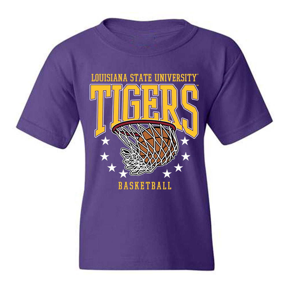 LSU - NCAA Men's Basketball : Cam Carter - Sports Shersey Youth T-Shirt