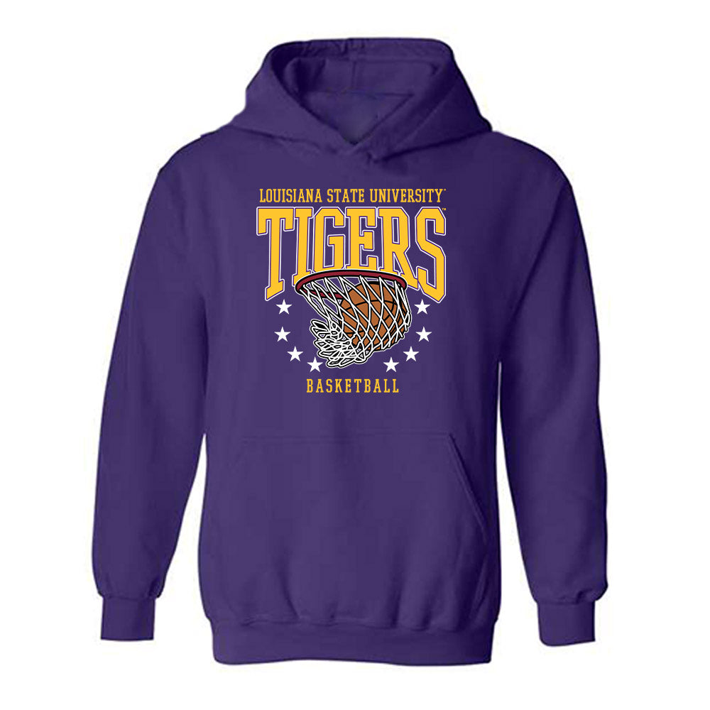 LSU - NCAA Women's Basketball : Kailyn Gilbert - Sports Shersey Hooded Sweatshirt-0